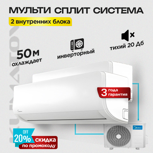 Инверторная сплит-система 7 в Долгопрудном