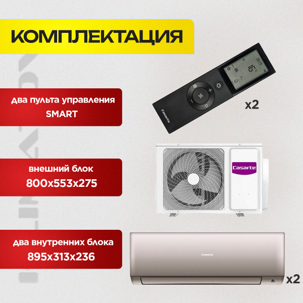 Универсальные сплит-системы в Долгопрудном